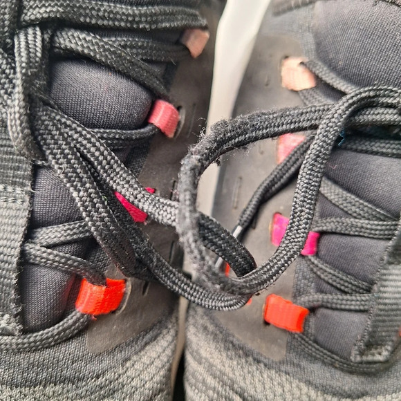 Asics Fuzetora Twist Black Frosted Rose Running‎ Shoes Womens Size 8.5 - Picture 11 of 13